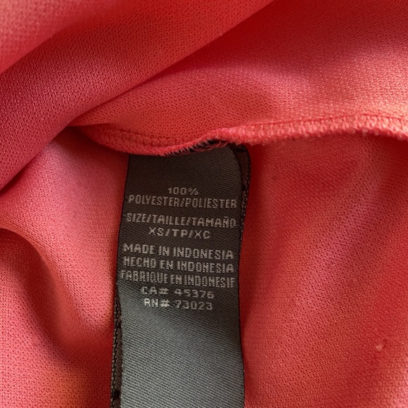 SUZY SHIER coral long sleeve blouse, size xs - Picture 8 of 8